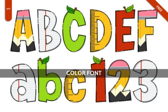 Back to Class Fonts: A Playful Color Fonts Review