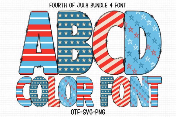 Fourth of July Fonts: A Color Fonts Review for Local Branding