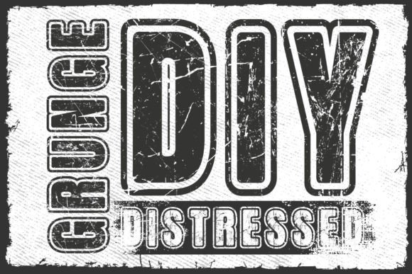 Grunge DIY Distressed: A Color Fonts Review for Real Local Branding