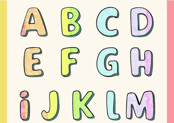 Leila: A Color Font That Demands Thoughtful Embroidery