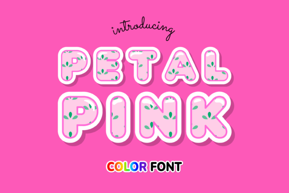 Petal Pink: A Color Fonts Review for Real Content Publishing