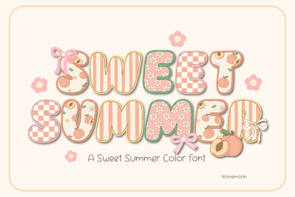 Sweet Summer Color Fonts